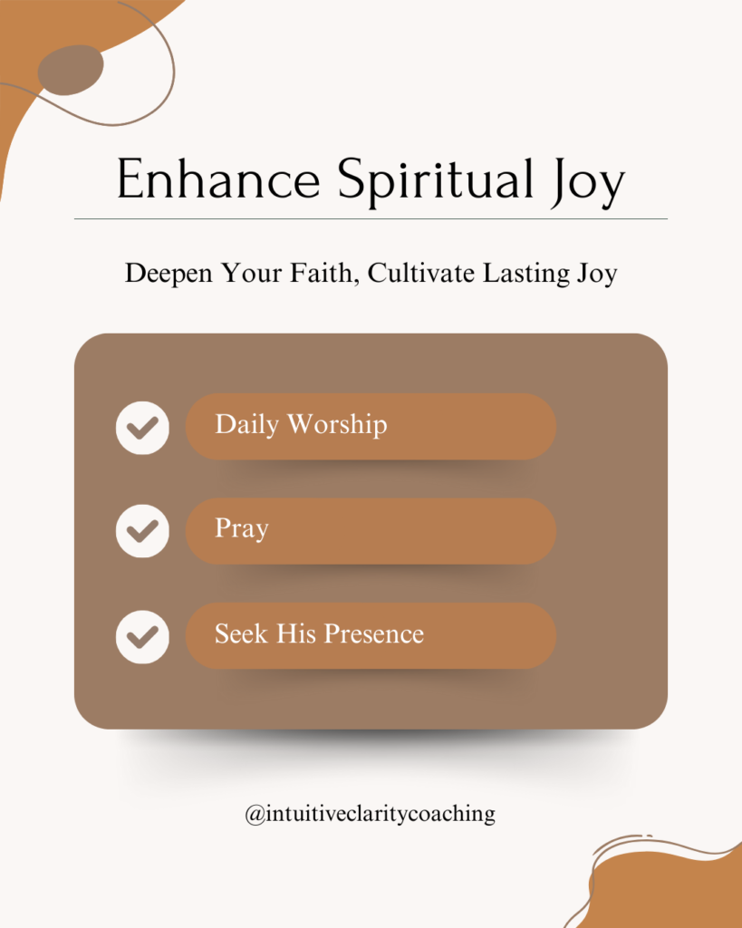 Enhance Spiritual Joy