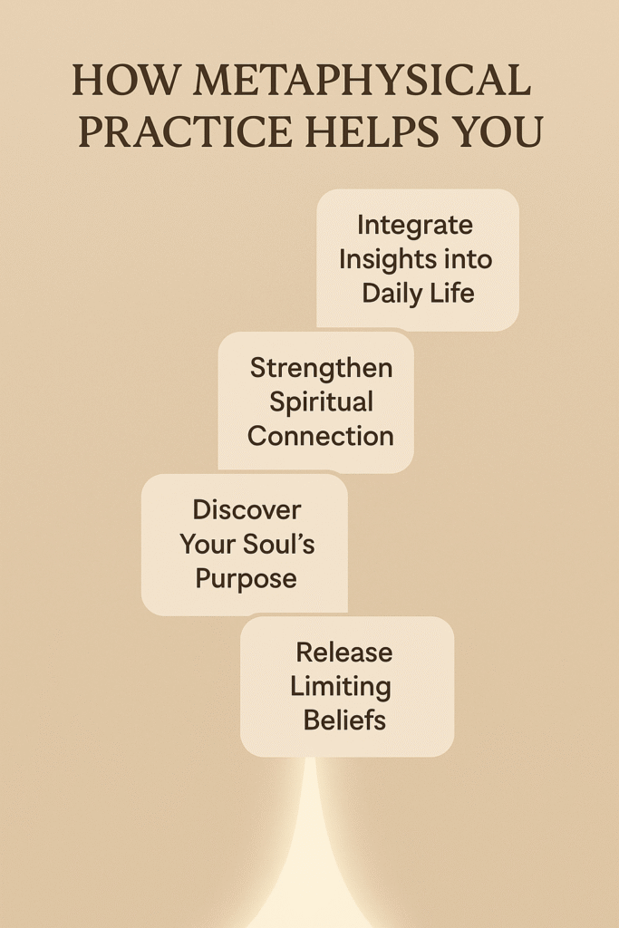 how metaphysical practice helps you