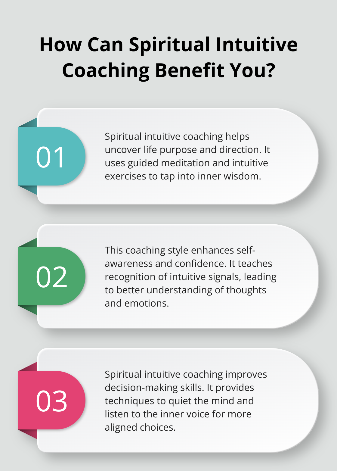 Infographic: How Can Spiritual Intuitive Coaching Benefit You?