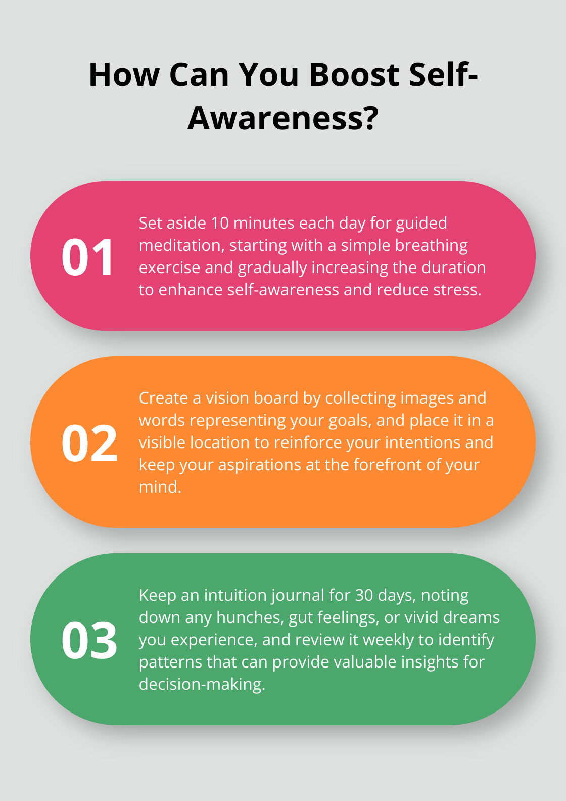 Infographic: How Can You Boost Self-Awareness?